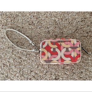 COACH Signature Wristlet/Wallet
